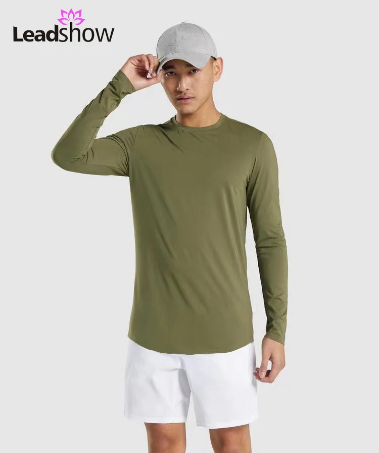Wholesale High Quality Quick Dry Long Sleeve Men's Shirts O-neck Gym Workout Sports t-shirts For Athletic Running, White,black,olive,blue
Wholesale High Quality Quick Dry Long Sleeve Men's Shirts O-neck Gym Workout Sports t-shirts For Athletic Running, White,black,olive,blue
