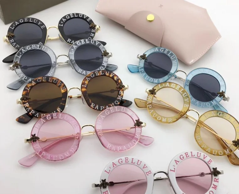 Queena Fashion Metal Round Sunglasses Kids Girls Luxury Children Sunglasses Black Sun Glasses Oculos Feminino Accessories
Queena Fashion Metal Round Sunglasses Kids Girls Luxury Children Sunglasses Black Sun Glasses Oculos Feminino Accessories