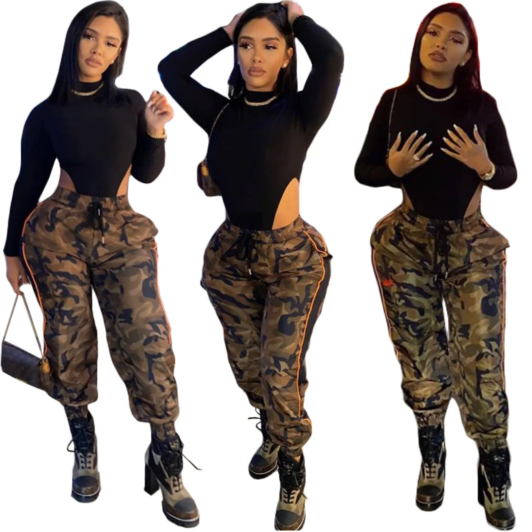 Hot sale ladies trousers camouflage print stitching beam feet loose straight pants fashion casual women pants high waist trouser, Pls see the color column
Hot sale ladies trousers camouflage print stitching beam feet loose straight pants fashion casual women pants high waist trouser, Pls see the color column