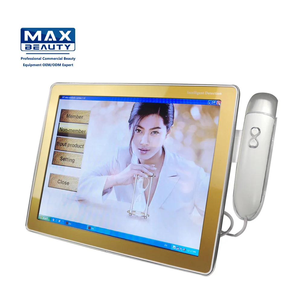 Max Beauty 3D Magic Digital Face Skin And Hair Analyzer, White+ gold
Max Beauty 3D Magic Digital Face Skin And Hair Analyzer, White+ gold