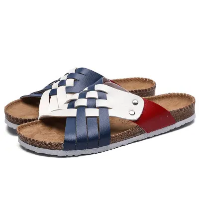 Cork slippers flip flops non-slip beach sandals and slippers sandals casual flip flops, As picture
Cork slippers flip flops non-slip beach sandals and slippers sandals casual flip flops, As picture