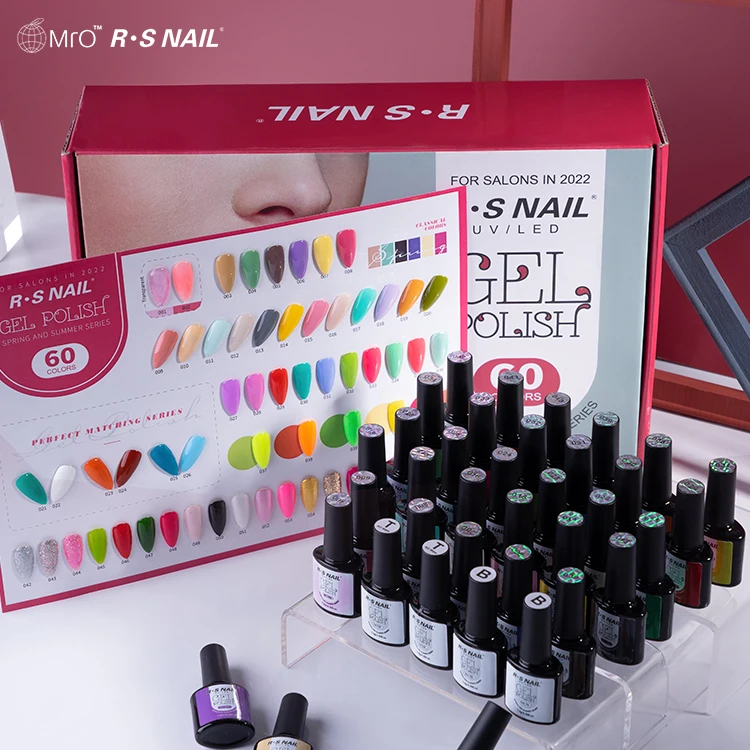 Global Fashion UV Gel OEM Professional Gel Polish Set 60 Colors Three Step Gel Finger Nail Polish Kit RS Nail
Global Fashion UV Gel OEM Professional Gel Polish Set 60 Colors Three Step Gel Finger Nail Polish Kit RS Nail