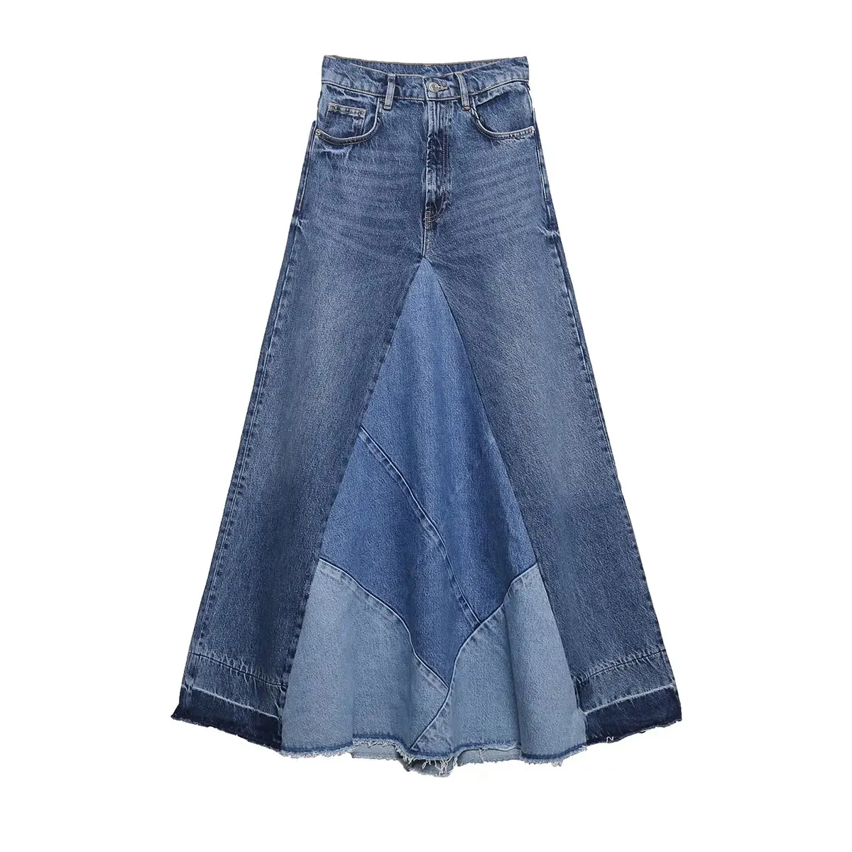 Boutique Wholesale Women's New Spring Street Style 2022 Patchwork Spice Girl Solid Color High Waist Denim Women's Skirts
Boutique Wholesale Women's New Spring Street Style 2022 Patchwork Spice Girl Solid Color High Waist Denim Women's Skirts