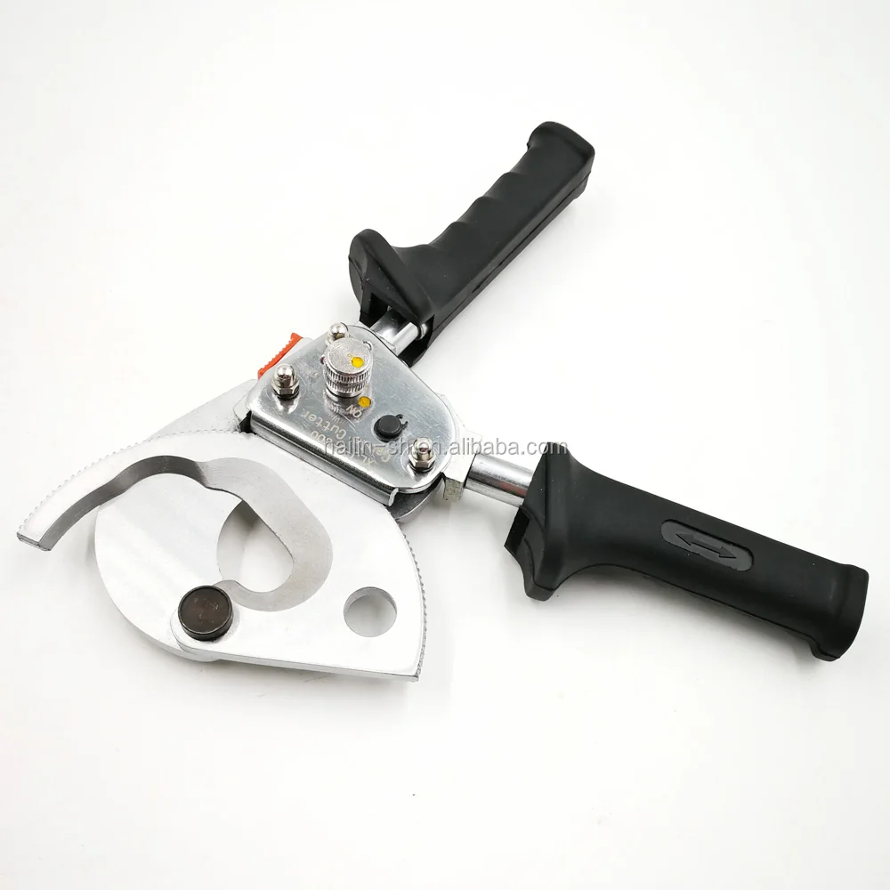 Hs-500B Rèn Lưỡi Ratchet Cable Cutter Dia 40Mm Của Nhãn Hiệu Dao Cắt Công Cụ Bàn Tay Chuyên Nghiệp Công Cụ Dây