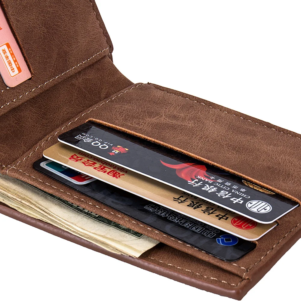 black coffee short style wallet pu leather wallet card package Male Purse Pocket, As shown or customized colors
black coffee short style wallet pu leather wallet card package Male Purse Pocket, As shown or customized colors