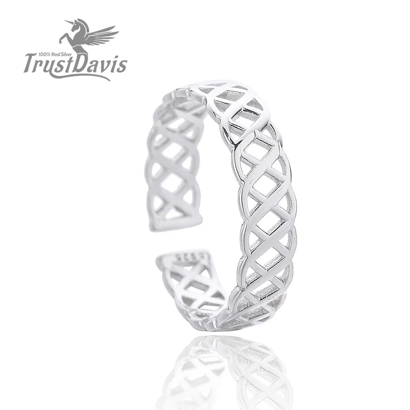 Real 925 Sterling Silver Ring Sweet Double Layer Band Stars Finger Rings For Women Wedding Party S925 Jewelry H119
Real 925 Sterling Silver Ring Sweet Double Layer Band Stars Finger Rings For Women Wedding Party S925 Jewelry H119