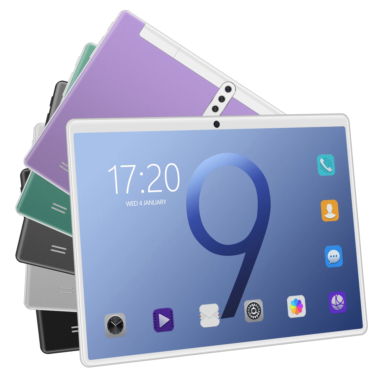factory price T10W Tablet 5g 10.1 inch Android 8.0 tablet 1080*1960 Ips 8800mah Battery Wifi Hd Tablet Pc Q10W, Yellow, gray, purple, green, silver, black
factory price T10W Tablet 5g 10.1 inch Android 8.0 tablet 1080*1960 Ips 8800mah Battery Wifi Hd Tablet Pc Q10W, Yellow, gray, purple, green, silver, black