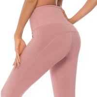 

Wholesale nylon spandex leggings tummy control workout leggings yoga pants high waisted
