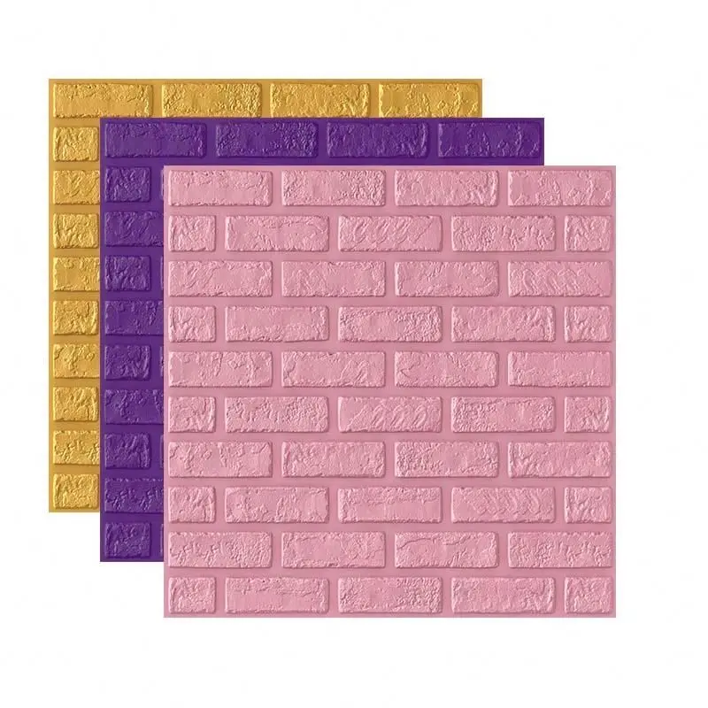 Lower price wholesale waterproof xpe foam 3d wall stickers 3d home decoration, Customized color 
Lower price wholesale waterproof xpe foam 3d wall stickers 3d home decoration, Customized color