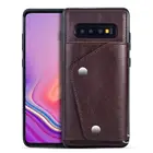 Multifunction Card Slots Wallet Flip TPU Leather Case for Samsung Galaxy S10 S10e Leather Case