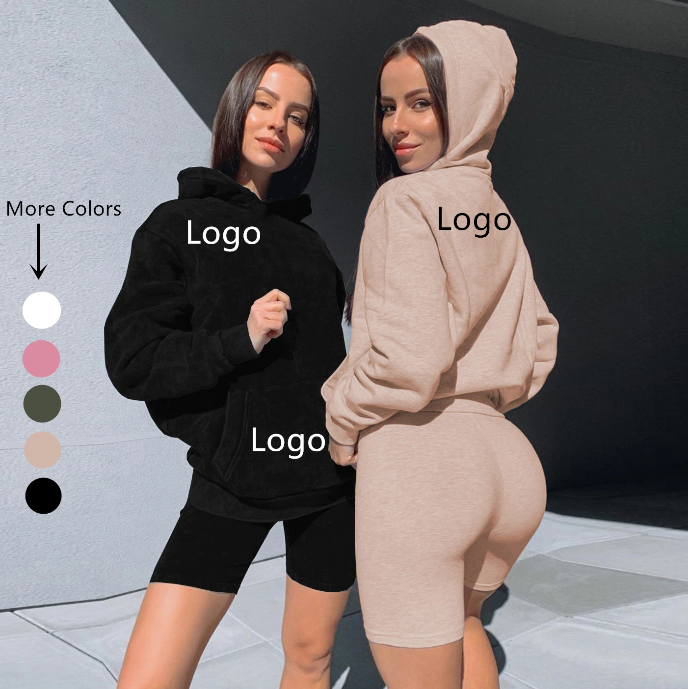Women Fall Clothes 2021 Solid Color Long Sleeve 2 Piece Jogger Set Women Hoodie Sets
Women Fall Clothes 2021 Solid Color Long Sleeve 2 Piece Jogger Set Women Hoodie Sets