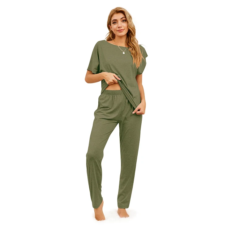 Wholesale Casual Lounge Wear, Cotton Women Lounge Wear Sets, Ladies Summer Lounge Pajama, Gray/red/green/dark blue/black
Wholesale Casual Lounge Wear, Cotton Women Lounge Wear Sets, Ladies Summer Lounge Pajama, Gray/red/green/dark blue/black
