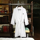 Cheap Wholesale Custom Logo Coral Fleece Hotel Bathrobe Robe