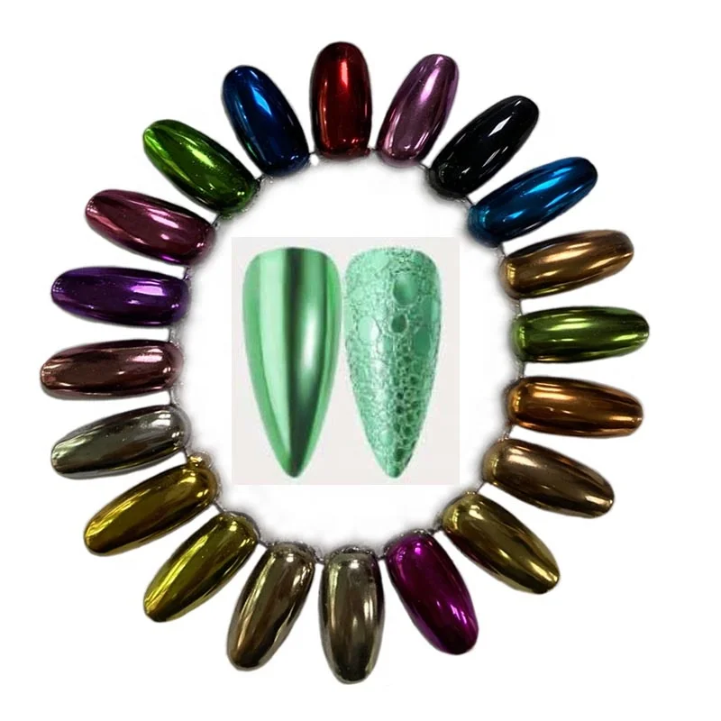 Wholesale Nails Art Glitter Mirror Powder mica powder cosmetic grade 24 Colors Mica Nail Chrome Powder
Wholesale Nails Art Glitter Mirror Powder mica powder cosmetic grade 24 Colors Mica Nail Chrome Powder