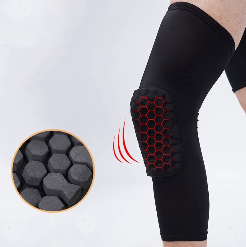 Manufacture Hot Sale High Elastic Basketball Protector Sports Cellular Collision Long Knee
Manufacture Hot Sale High Elastic Basketball Protector Sports Cellular Collision Long Knee