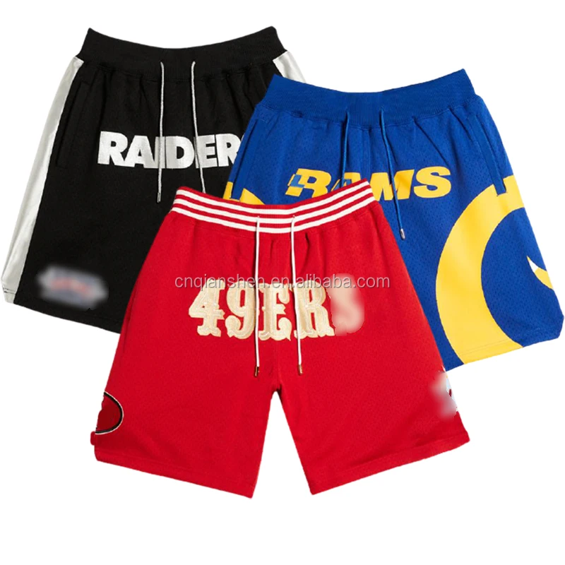Just Mens Don American Football Nf l Club Top Quality Embroidered Basketball Sports Shorts Wear With Zipper Pocket Wholesale
Just Mens Don American Football Nf l Club Top Quality Embroidered Basketball Sports Shorts Wear With Zipper Pocket Wholesale