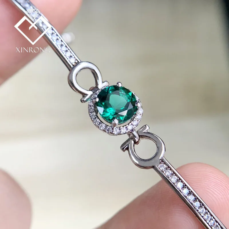 Zambian Color Jewelry Sold Well By The Factory Cultiver L'Emeraude Lab Created Emerald Bracelet For Love Gifts
Zambian Color Jewelry Sold Well By The Factory Cultiver L'Emeraude Lab Created Emerald Bracelet For Love Gifts