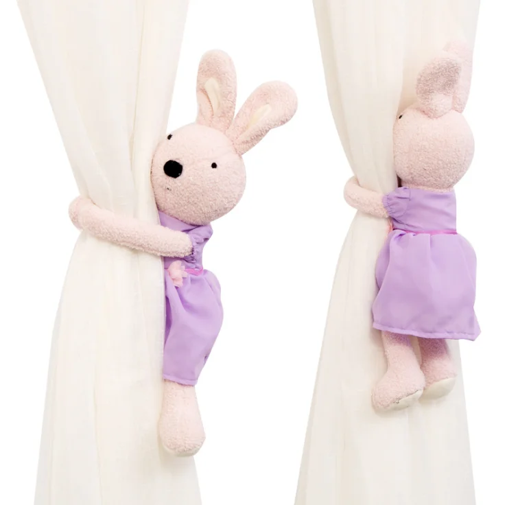 Cartoon Curtain Buckle Tiebacks Rabbit Curtain Holdbacks Animal Curtain Hook Holder Window Toy Clips Fastener Clamp, Green/purple
Cartoon Curtain Buckle Tiebacks Rabbit Curtain Holdbacks Animal Curtain Hook Holder Window Toy Clips Fastener Clamp, Green/purple