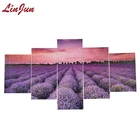 Wholesale 5 Panel Canvas Painting for Living Room wall decor Home Decoration Wall Art