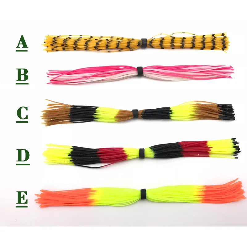 Soft Silicone Bait 50 strands Silicone Skirts Material Elastic Umbrella Sensation Skirts Jigging Lure Sea Fishing Accessories, Oem
Soft Silicone Bait 50 strands Silicone Skirts Material Elastic Umbrella Sensation Skirts Jigging Lure Sea Fishing Accessories, Oem