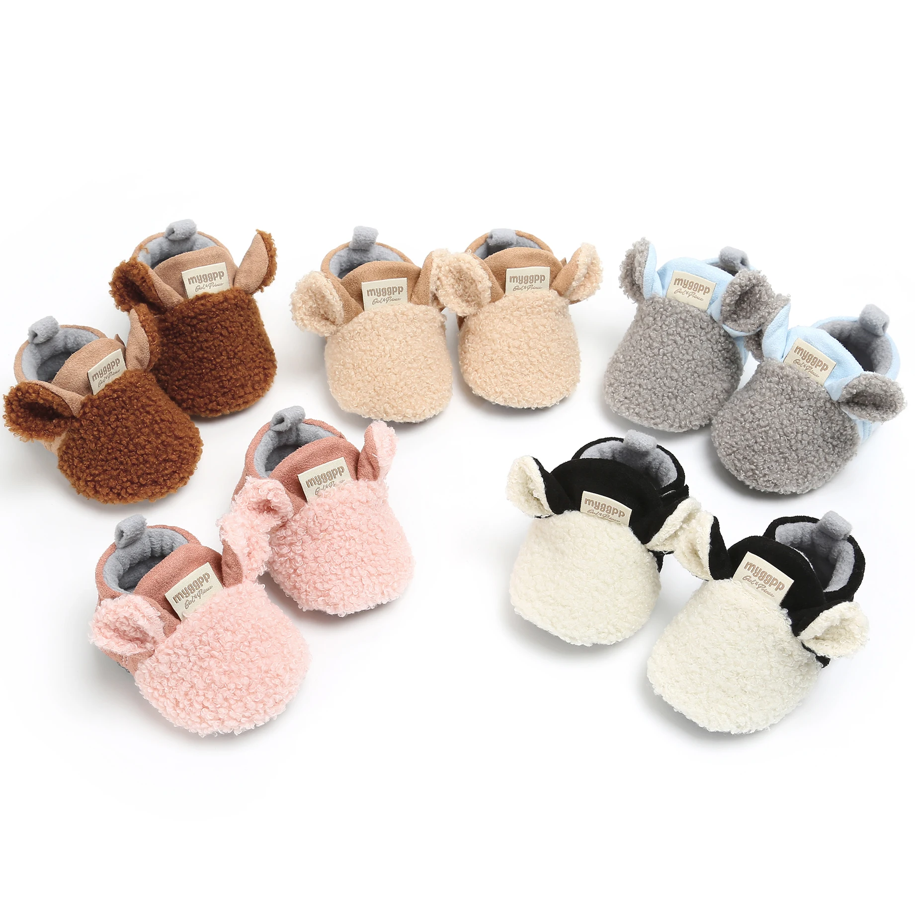 Newborn warm berber Fleececute animal Crawling shoes prewalk winter baby booties, 5colors
Newborn warm berber Fleececute animal Crawling shoes prewalk winter baby booties, 5colors