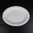 6/7/9/10 inch biodegradable compostable party plates disposable sugarcane pulp plate in thailand