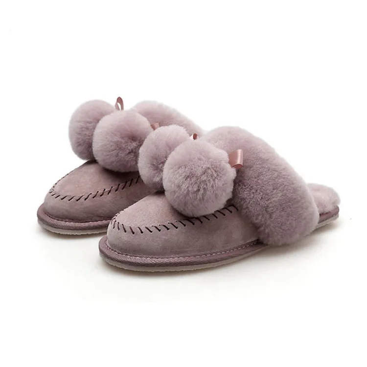 Free Sample Genuine Leather Natural Fur Slippers Fashion Female Shoes Women Warm Indoor Slippers Soft Wool Lady Home Shoes
Free Sample Genuine Leather Natural Fur Slippers Fashion Female Shoes Women Warm Indoor Slippers Soft Wool Lady Home Shoes