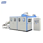 Hydralic thermoforming disposable plastic food box /cup making forming machine