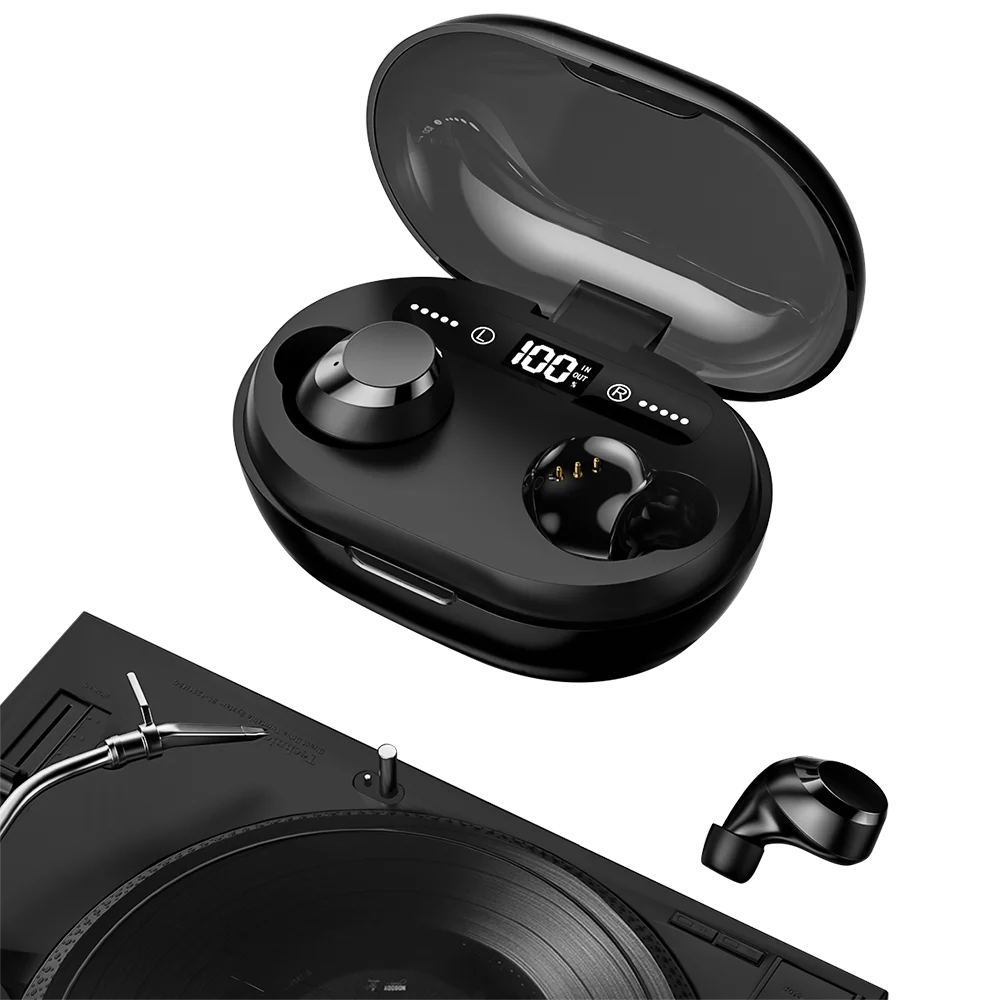 3000mAh charging port true wireless bluetooth earbuds headphone hifi sound quality power bank for mobile phone
3000mAh charging port true wireless bluetooth earbuds headphone hifi sound quality power bank for mobile phone