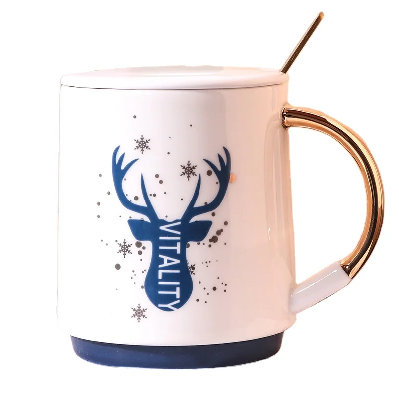 Hot Sale nordic ceramic Travel Coffee Mug Handmade Of Deer Picture Cup Office Lucky Ceramic Coffee Cup Mug With Lid
Hot Sale nordic ceramic Travel Coffee Mug Handmade Of Deer Picture Cup Office Lucky Ceramic Coffee Cup Mug With Lid