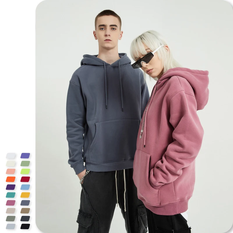 Hot Sale Cotton Blend Hoodies Macaron Color Fashion Men Casual Fleece Thicker Loose and Leisure Sweatshirts
Hot Sale Cotton Blend Hoodies Macaron Color Fashion Men Casual Fleece Thicker Loose and Leisure Sweatshirts