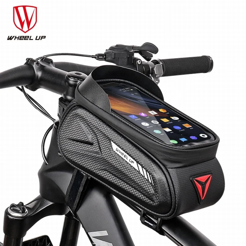 WHEEL UP Bag Bike Bicycle Waterproof Silicone Magic Tape Anti Slip Bike Phone Front Frame Bag, Black&white reflective, color reflective
WHEEL UP Bag Bike Bicycle Waterproof Silicone Magic Tape Anti Slip Bike Phone Front Frame Bag, Black&white reflective, color reflective
