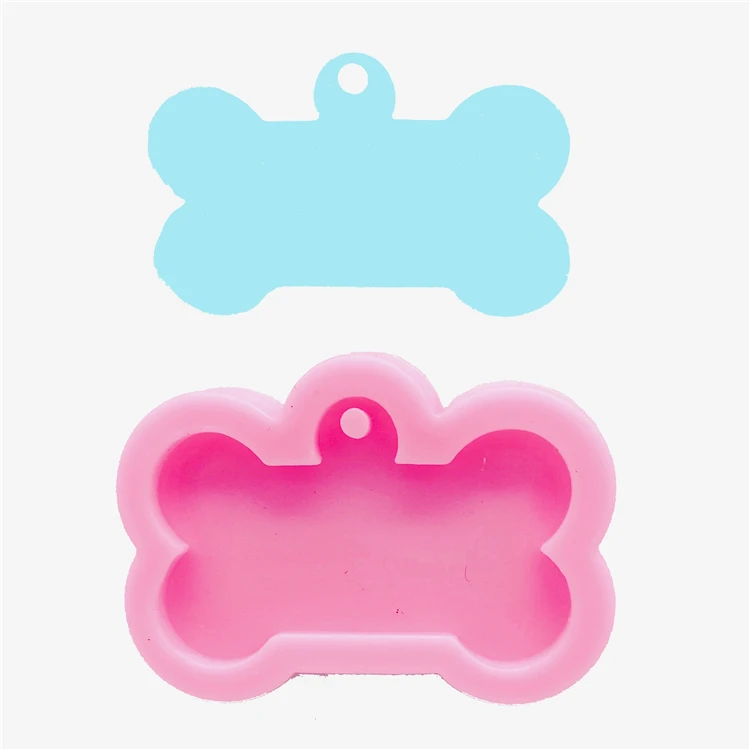 M018 craft tools mould silicone bone shaped molds silicone resin keychain mold for dog id tag, Customized color
M018 craft tools mould silicone bone shaped molds silicone resin keychain mold for dog id tag, Customized color
