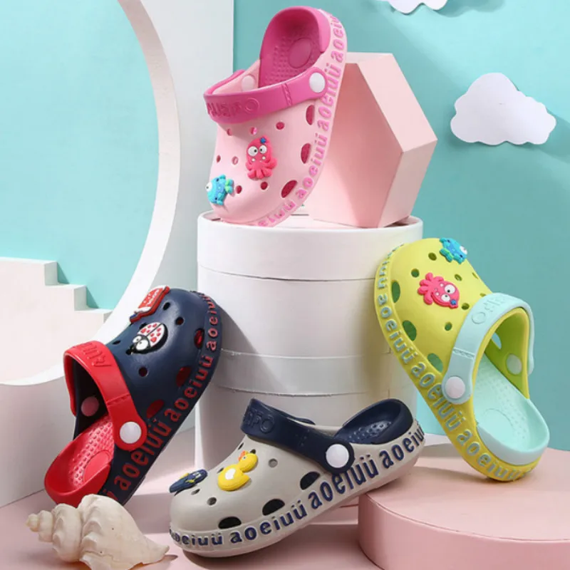 Summer Kids Slippers for Boys Girls New Kids Beach Shoes Baby Toddler Soft Shoes Home Indoor Slippers Children Shoes 
Summer Kids Slippers for Boys Girls New Kids Beach Shoes Baby Toddler Soft Shoes Home Indoor Slippers Children Shoes