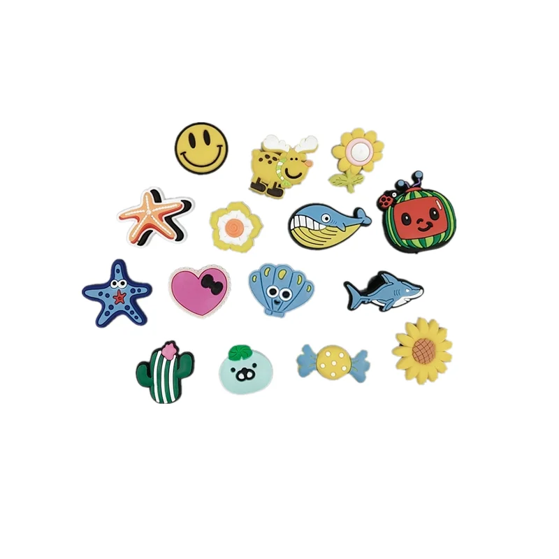 Custom shoes flower buckle sports ball PVC shoes flower buckle beach sandals garden shoes decoration buckle wholesale, Pictures show or customized
Custom shoes flower buckle sports ball PVC shoes flower buckle beach sandals garden shoes decoration buckle wholesale, Pictures show or customized