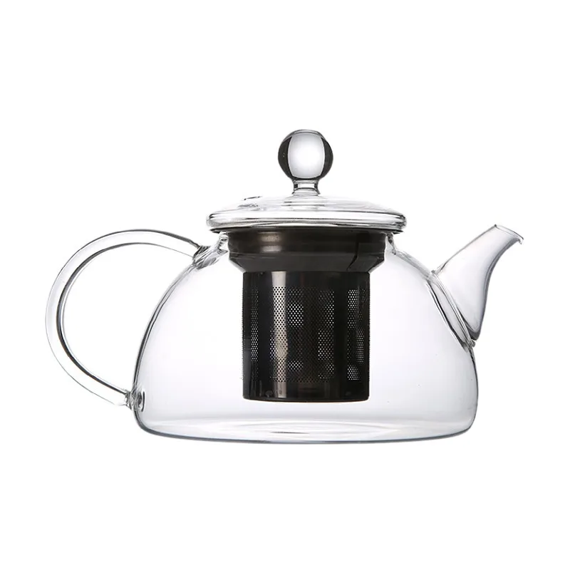 Customized Small Glass Teapot with Infuser/Loose Leaf Tea Pot with Stainless Steel Filter and Glass Lid, Clear
Customized Small Glass Teapot with Infuser/Loose Leaf Tea Pot with Stainless Steel Filter and Glass Lid, Clear