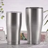 curving tumbler 30oz Double Wall Insulate stainless steel curve wine tumbler with slide lid vacuum travel mug