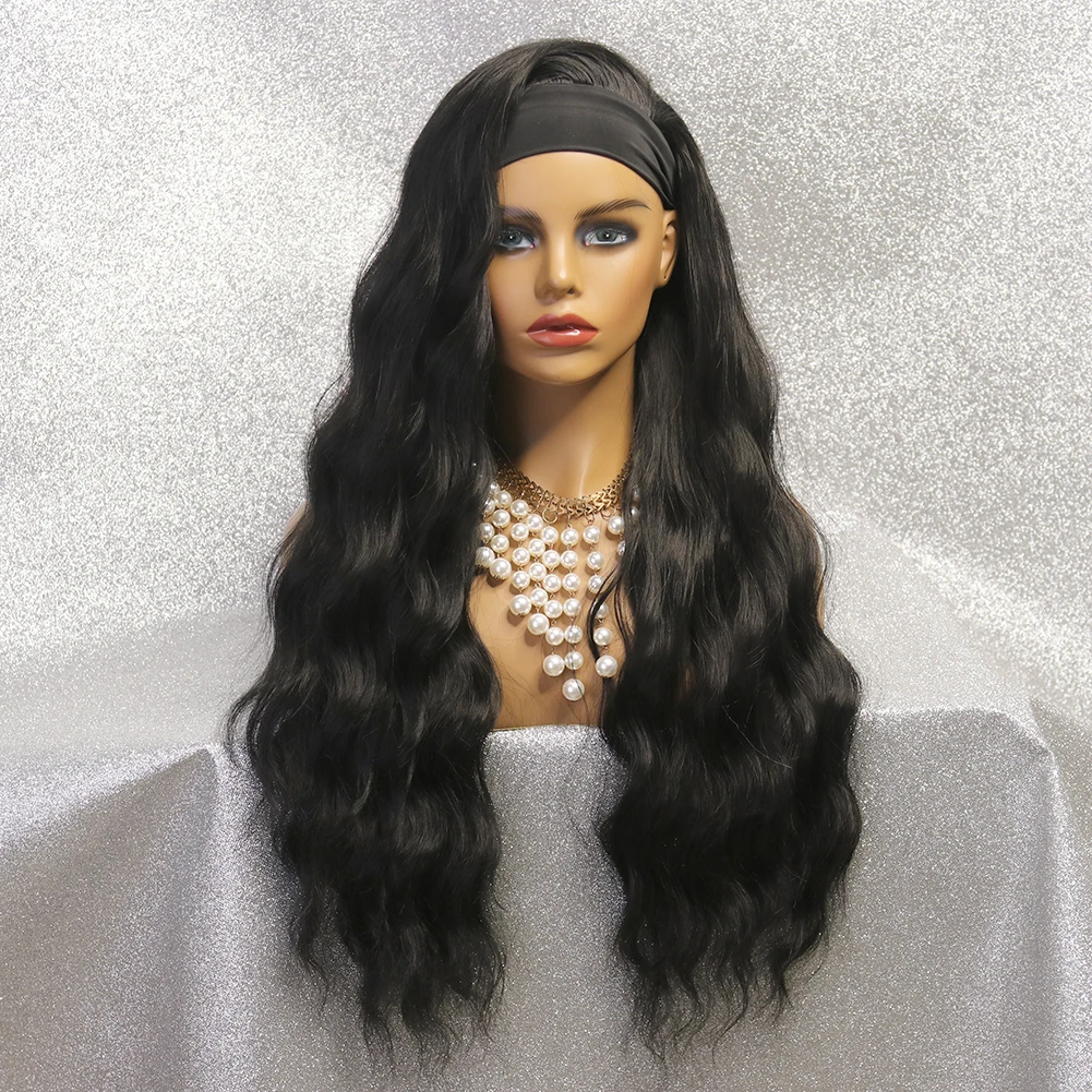 HeadBand Hair Body Wave Wigs Synthetic No Front Lace Wig Glueless Drag queen Halloween Cosplay for Women
HeadBand Hair Body Wave Wigs Synthetic No Front Lace Wig Glueless Drag queen Halloween Cosplay for Women