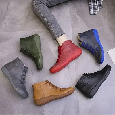 HLS109 Wholesale women flat boots side zipper waterproof shoes women ankle boots, Red, green, black, blue, brown, gray
HLS109 Wholesale women flat boots side zipper waterproof shoes women ankle boots, Red, green, black, blue, brown, gray