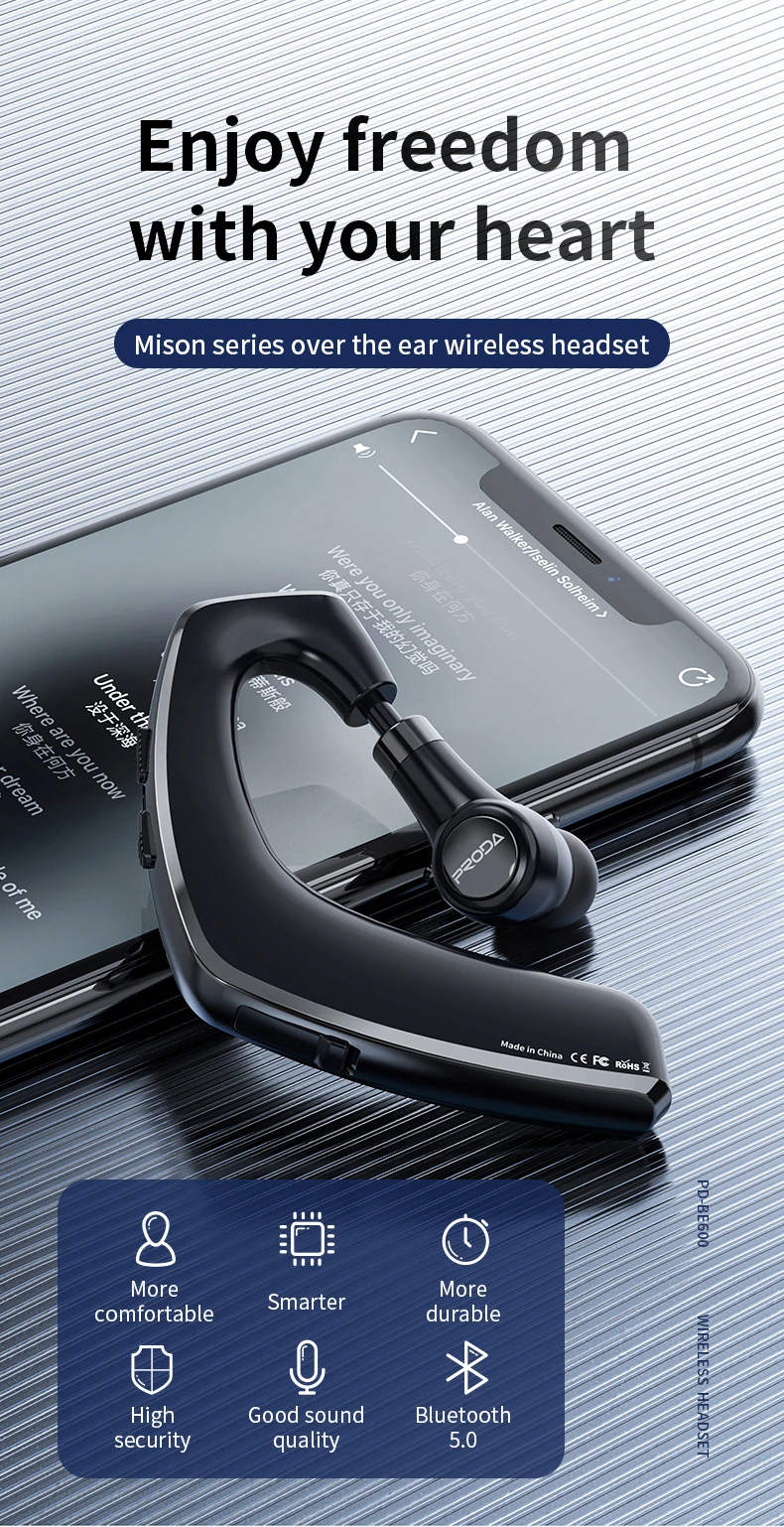 Proda Micson Series Wireless In-ear Bluetooth Earphone - ANKUX.COM