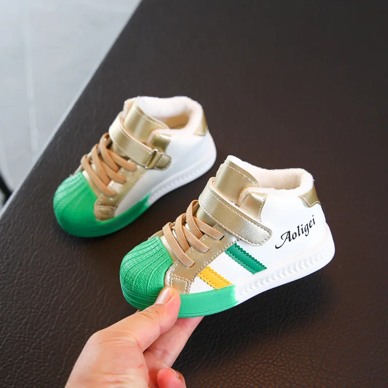 High-quality Kids Winter Shoes Fleece Flat Shoes for Kids Children's Girls Casual Shoes, Green pink orange
High-quality Kids Winter Shoes Fleece Flat Shoes for Kids Children's Girls Casual Shoes, Green pink orange