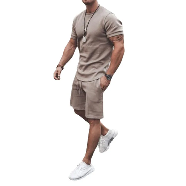 2021 Wholesale Men Summer Shorts Sleeve Sets Men'S jogging Daily solid color Sports gym Casual two Pieces T Shirts Suits set, Support customzied
2021 Wholesale Men Summer Shorts Sleeve Sets Men'S jogging Daily solid color Sports gym Casual two Pieces T Shirts Suits set, Support customzied