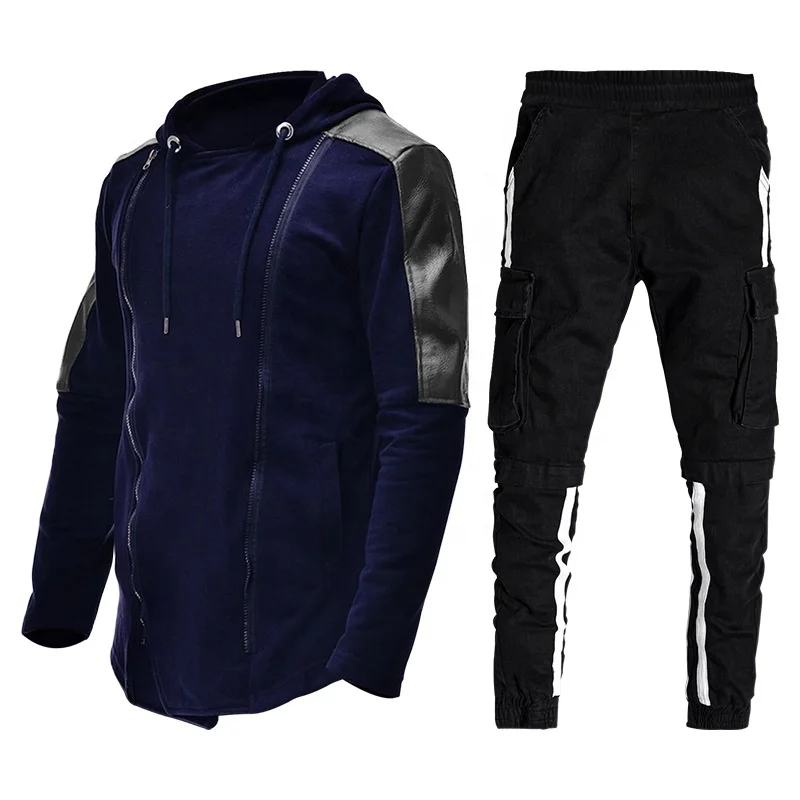 2021 Casual Sports Men's Suit Irregular Hem Hooded Sweatshirt Overalls Men's Suit, Picture
2021 Casual Sports Men's Suit Irregular Hem Hooded Sweatshirt Overalls Men's Suit, Picture