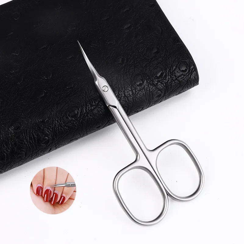 Manicure Scissors Cuticle Regrowth Cut Curved Tip Professional Stainless Steel Dead Skin Fine Nails Scissors, Silver
Manicure Scissors Cuticle Regrowth Cut Curved Tip Professional Stainless Steel Dead Skin Fine Nails Scissors, Silver