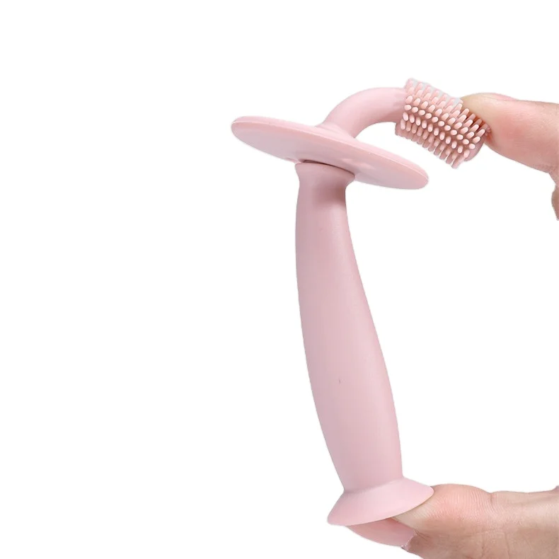 Training Silicone Toothbrush Infants Teeth Clear Massage Care Baby Toothbrush Baby Teething Teether
Training Silicone Toothbrush Infants Teeth Clear Massage Care Baby Toothbrush Baby Teething Teether