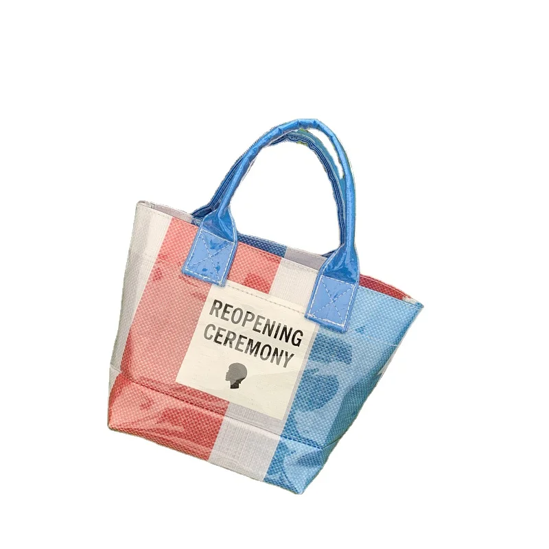 Luxury handbags for women Woven small handbags wholesale custom Korean fashion style bucket tote bags lunch box plastic, Customizable
Luxury handbags for women Woven small handbags wholesale custom Korean fashion style bucket tote bags lunch box plastic, Customizable
