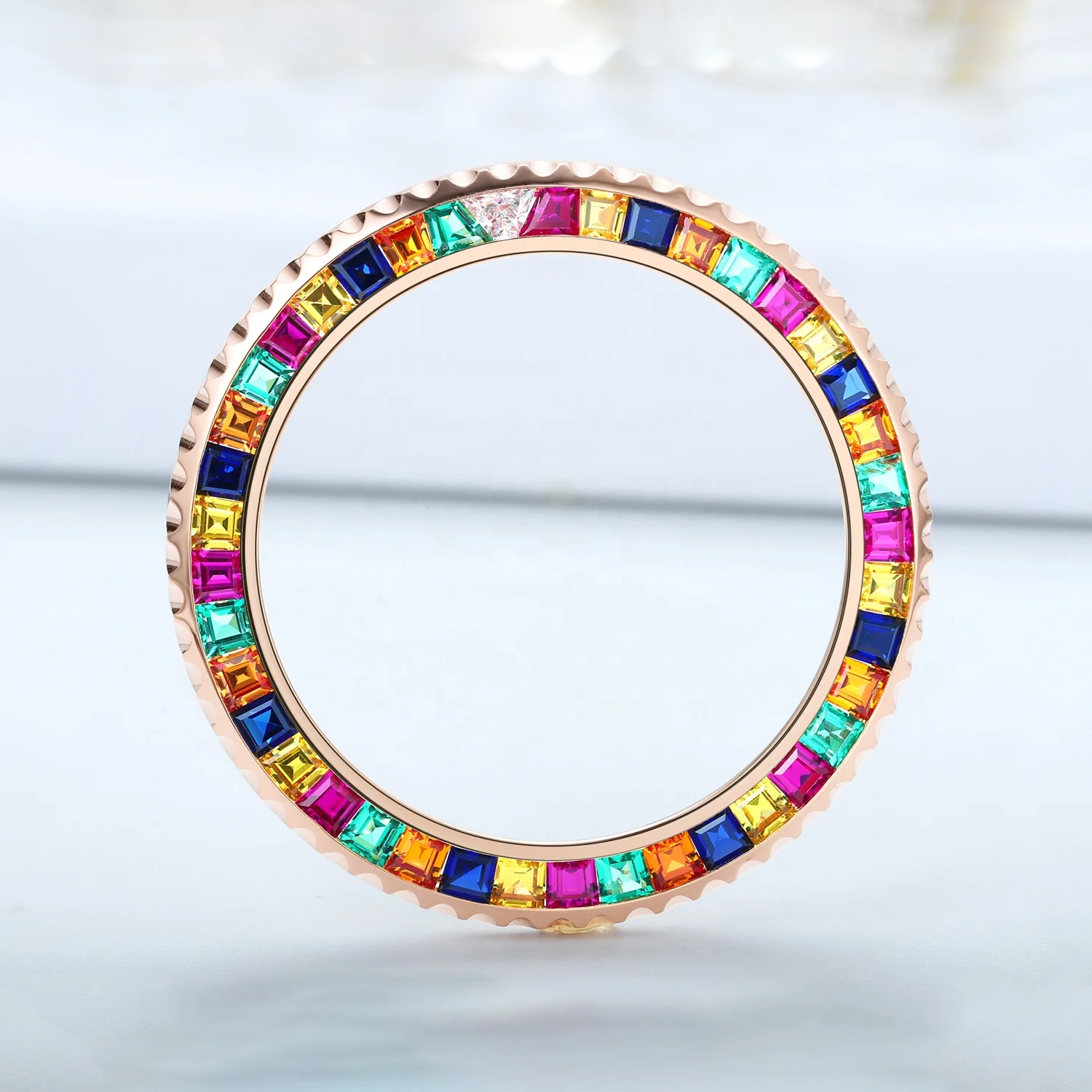 Factory Price Bisel Reloj Sloping Replace Custom Fake Diamond Moissanite Watch Bezel Insert Parts Ring for Watch Accessories
Factory Price Bisel Reloj Sloping Replace Custom Fake Diamond Moissanite Watch Bezel Insert Parts Ring for Watch Accessories