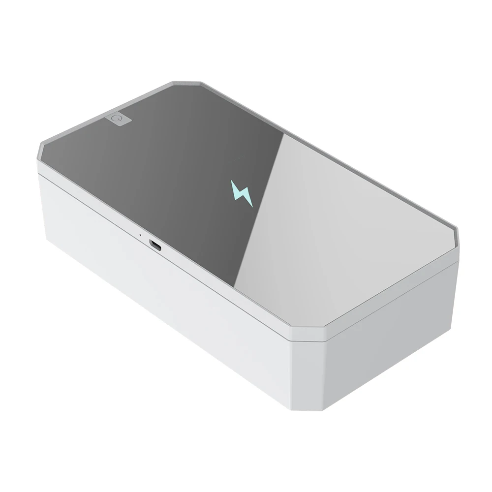 US Trending Items UVC Light Box with 10W Glass Wireless Charger Portable UV Sanitizing Box with Makeup Mirror
US Trending Items UVC Light Box with 10W Glass Wireless Charger Portable UV Sanitizing Box with Makeup Mirror