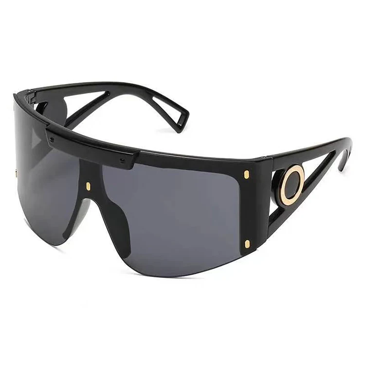 Low Moq Cool Style Men And Women Sun Shade Glasses Oversize Personality Face Shiled Sunglasses Mono Lovers Sun Glasses
Low Moq Cool Style Men And Women Sun Shade Glasses Oversize Personality Face Shiled Sunglasses Mono Lovers Sun Glasses