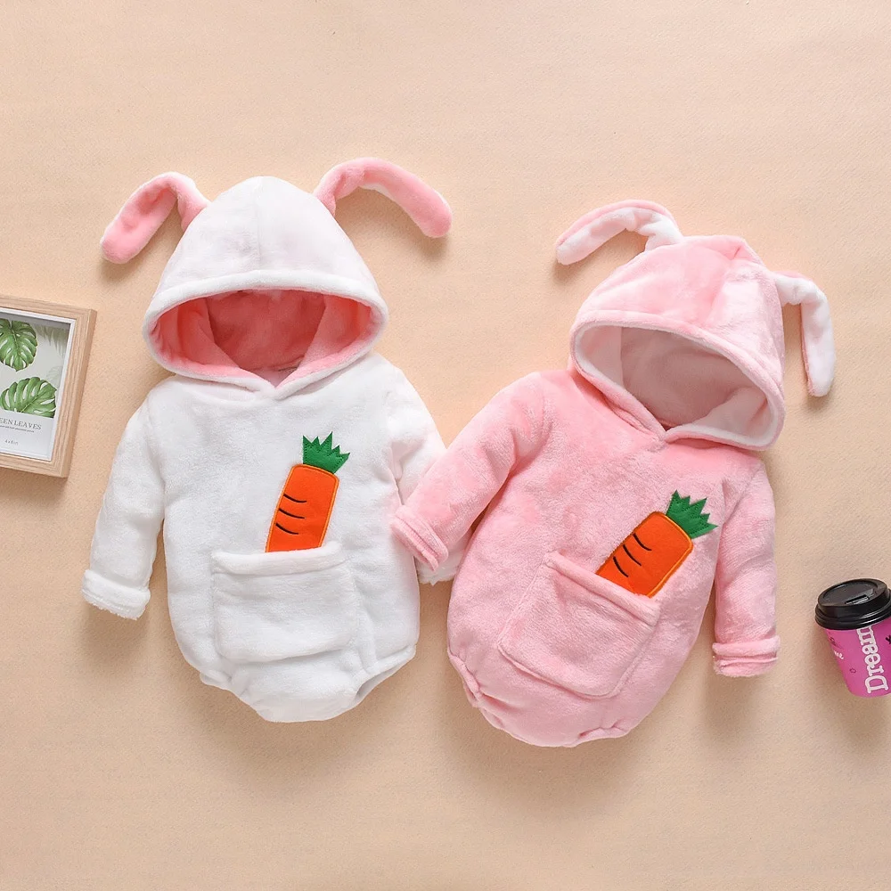B14828A Hot sale infant rabbit hooded zipper romper baby clothes romper, Pink, white
B14828A Hot sale infant rabbit hooded zipper romper baby clothes romper, Pink, white